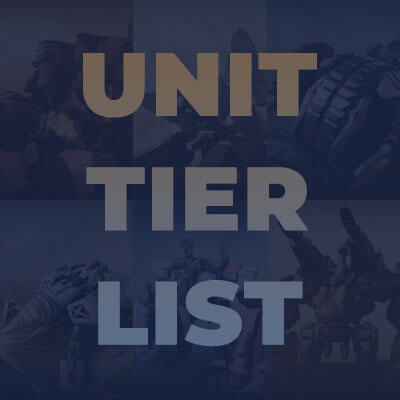New unit tier list